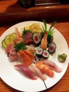 sushi sashimi dinner